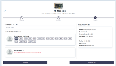 Reserva Online